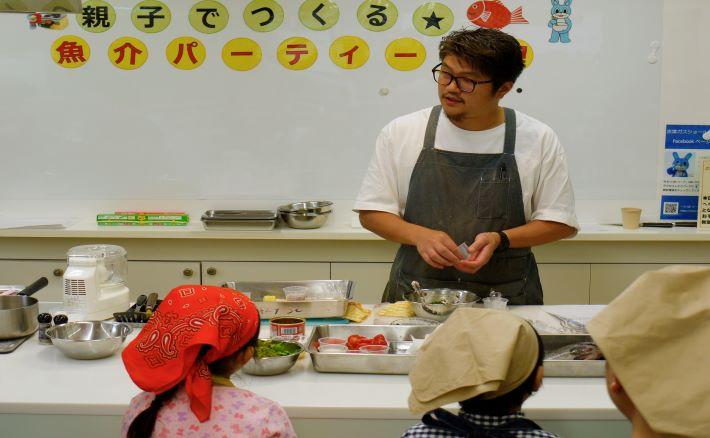写真：～シェフ直伝～親子でつくるお魚を使ったパーティー料理教室＠千葉