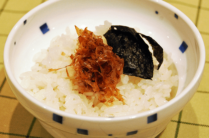 写真：海苔おかかご飯