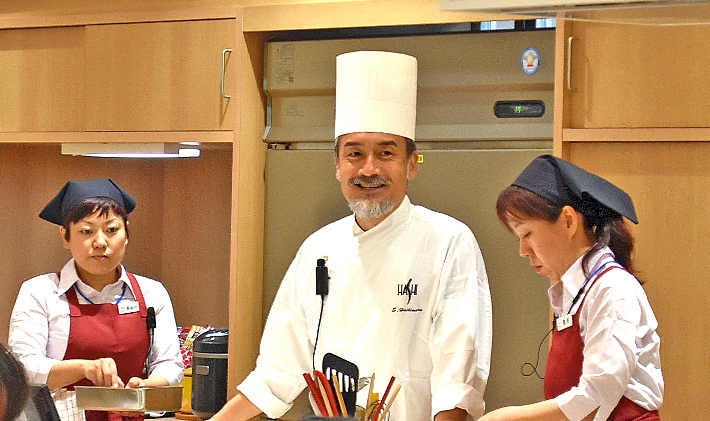 写真：シェフ直伝～身近な魚を使った休日ランチ料理教室＠大阪